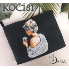 Косметичка під вишивку бісером «Дама с келехом» (Косметичка чи набір).